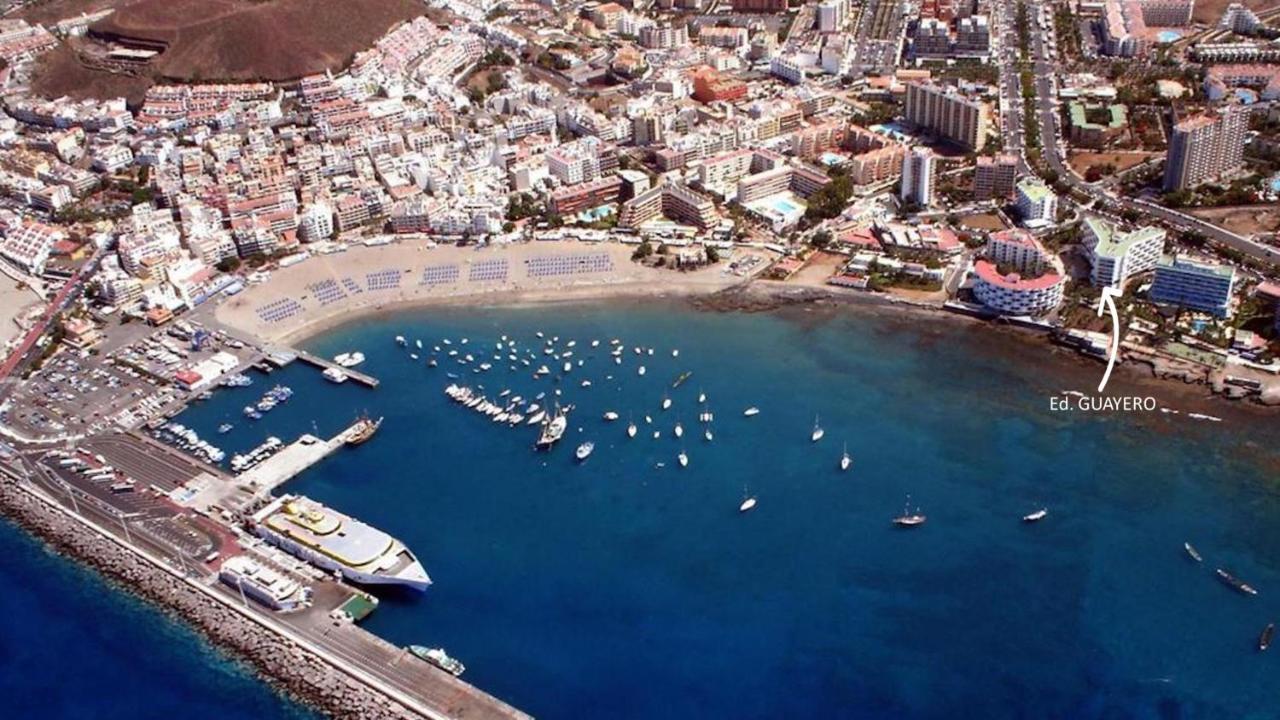 Appartamento First Line Sea, Luxury Penthouse, Sea And Sunset View Vivenda Vacational Guayero 618 Los Cristianos  Esterno foto