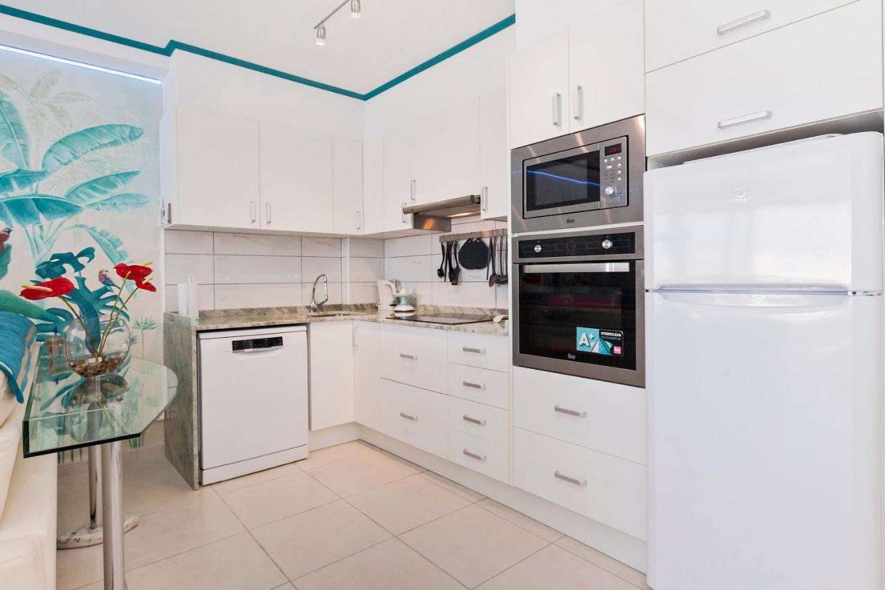 Appartamento First Line Sea, Luxury Penthouse, Sea And Sunset View Vivenda Vacational Guayero 618 Los Cristianos  Esterno foto