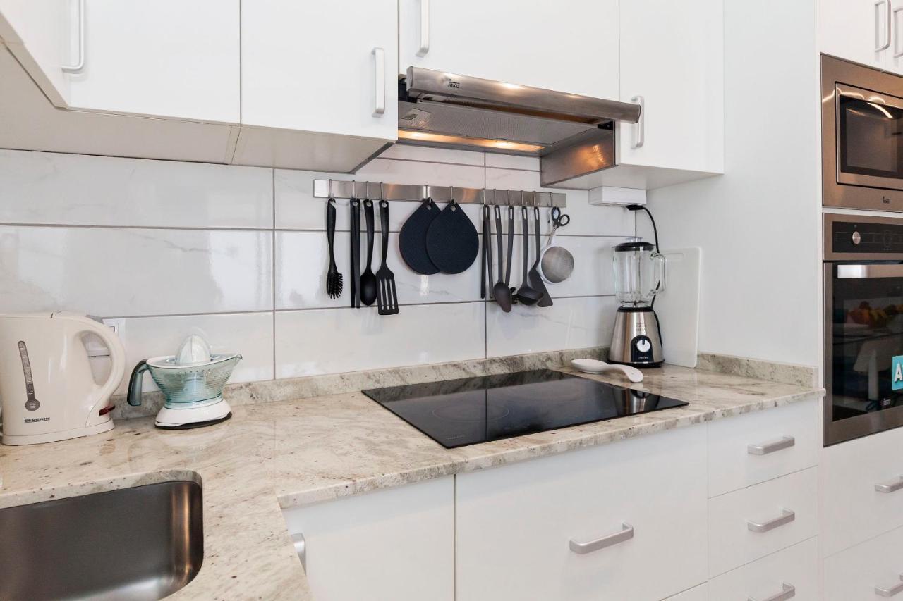Appartamento First Line Sea, Luxury Penthouse, Sea And Sunset View Vivenda Vacational Guayero 618 Los Cristianos  Esterno foto