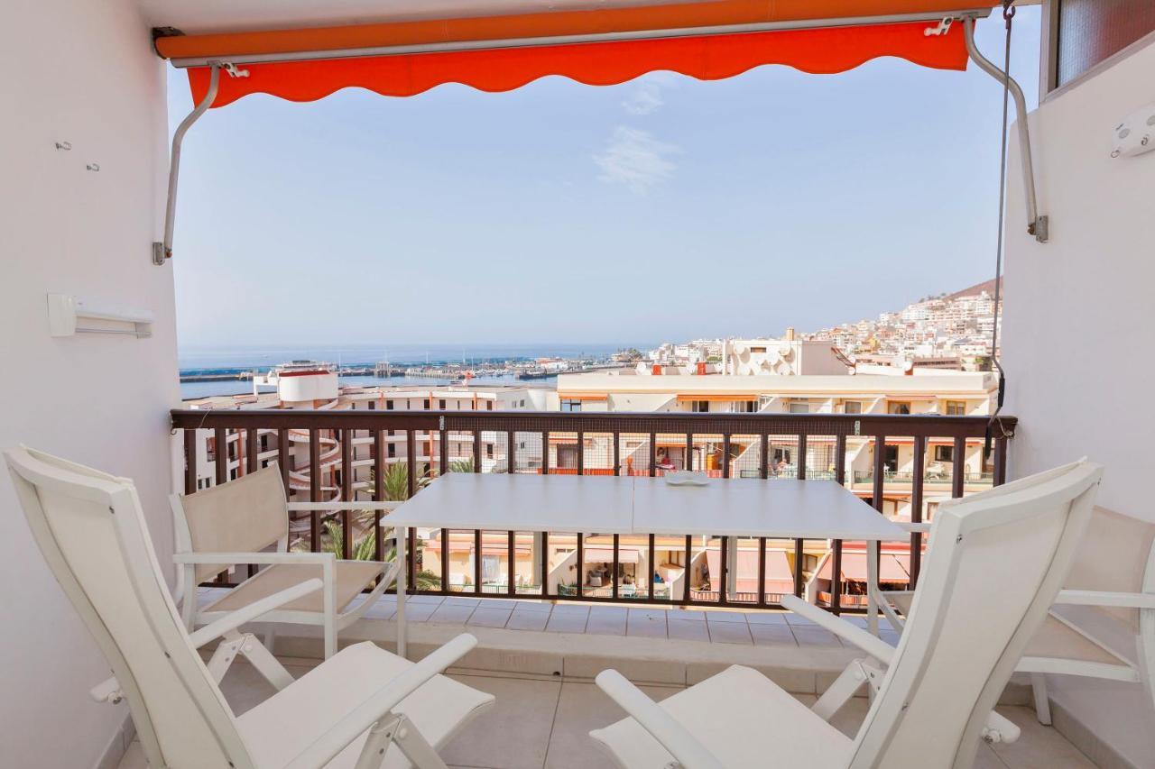 Appartamento First Line Sea, Luxury Penthouse, Sea And Sunset View Vivenda Vacational Guayero 618 Los Cristianos  Esterno foto