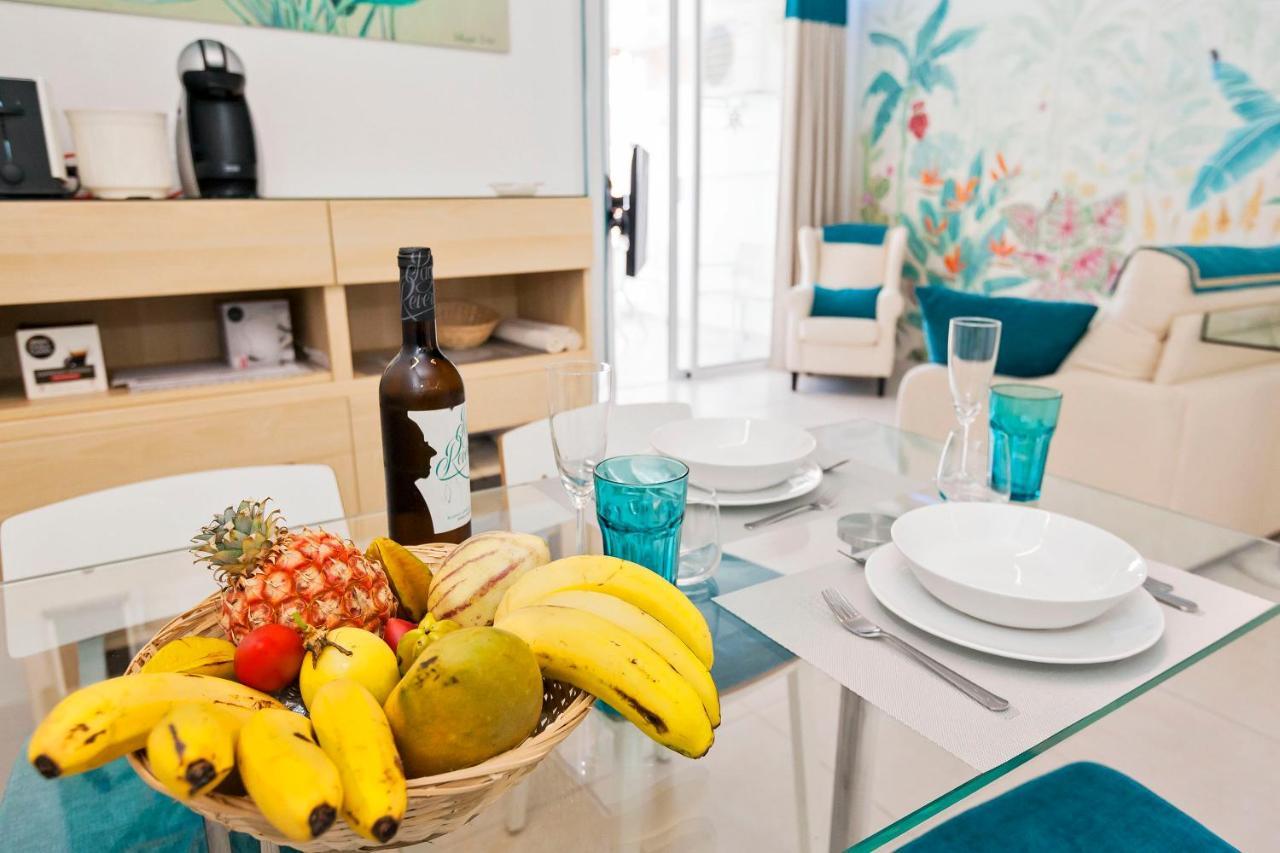 Appartamento First Line Sea, Luxury Penthouse, Sea And Sunset View Vivenda Vacational Guayero 618 Los Cristianos  Esterno foto