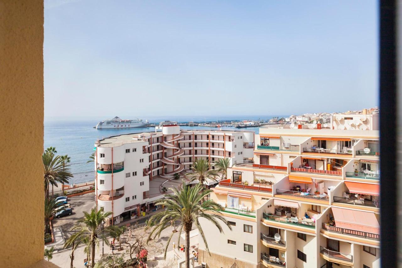 Appartamento First Line Sea, Luxury Penthouse, Sea And Sunset View Vivenda Vacational Guayero 618 Los Cristianos  Esterno foto