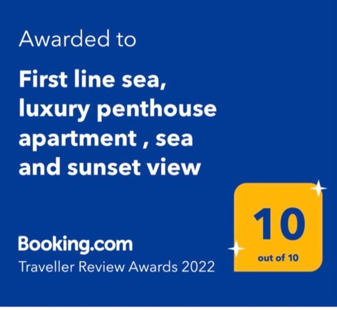 Appartamento First Line Sea, Luxury Penthouse, Sea And Sunset View Vivenda Vacational Guayero 618 Los Cristianos  Esterno foto